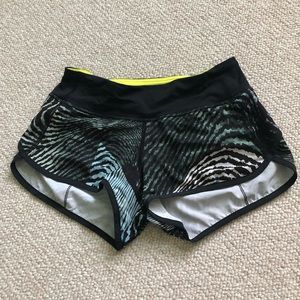 Lululemon Seawheeze speed shorts